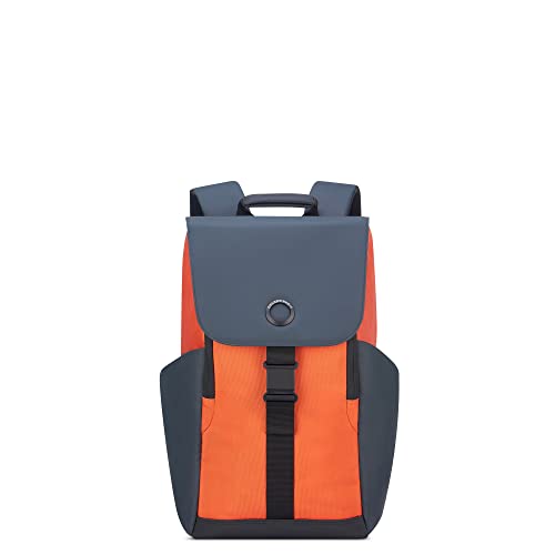 DELSEY PARIS - SECURFLAP - Weicher Rucksack - 45x31x14 cm - 21 Liter - S - Orange von DELSEY PARIS