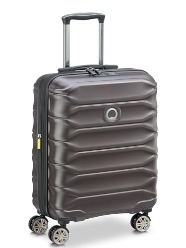 Delsey Kleiner Hartgepäck Kabinen-Koffer | Cabin-Trolley 40 x 20 x 55 cm aus hochwertigem, robustem ABS und PC Material | für Damen und Herren | 4 Doppelrollen & TSA-Schloss | Meteor Serie Delsey Kleiner Hartgepäck Kabinen-Koffer | Cabin-Trolley 40 x 20 x 55 cm aus hochwertigem, robustem ABS und PC Material | für Damen und Herren | 4 Doppelrollen & TSA-Schloss | Meteor Serie von DELSEY PARIS