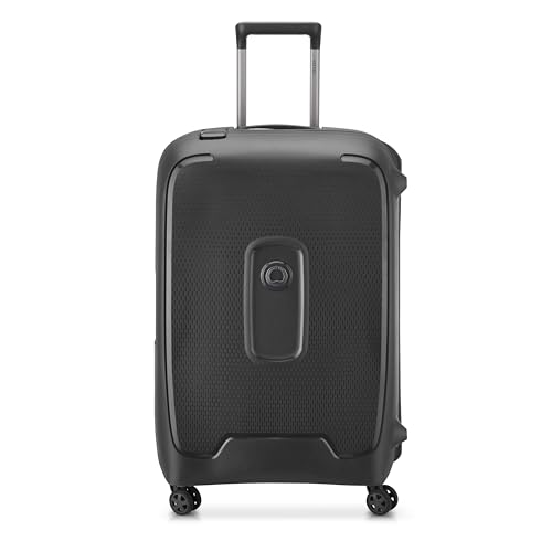 DELSEY PARIS - MONCEY - Valise cabine rigide Slim matière recyclée et Recyclable - 55x40x20 cm - 36 litres - XS - Noir von DELSEY PARIS