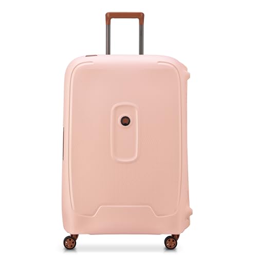 DELSEY PARIS - MONCEY - Valise Grande Taille rigide matière recyclée et Recyclable - 76x52x30 cm - 97 litres - L - Rose von DELSEY PARIS