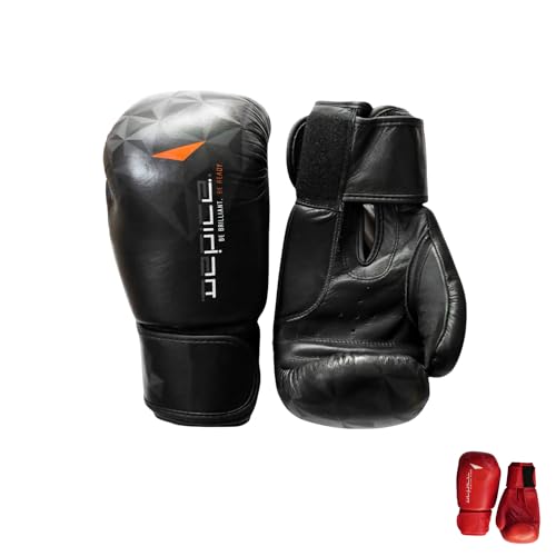 DEPICE Boxhandschuhe Highline Trainingsgerät, schwarz, 12 oz von DEPICE