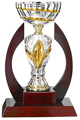 DEPICE Einzelpokal Pokal, Silber/Gold, 40 cm DEPICE Einzelpokal Pokal, Silber/Gold, 40 cm von DEPICE