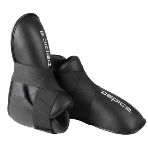 DEPICE Fußschutz Kickboxen „Topline Star“ schwarz XL von DEPICE