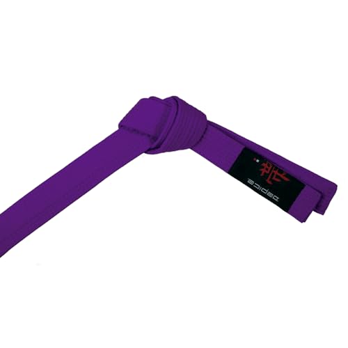 DEPICE Kampfsport Gürtel – Reine Baumwolle mit 7 Reihen kraftvoller Poly-Nähte, violett/lila, 300 cm von DEPICE