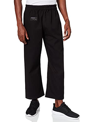 DEPICE Karatehose schwarz 12 oz. mit Gummizug und Schnürung 200 cm von DEPICE