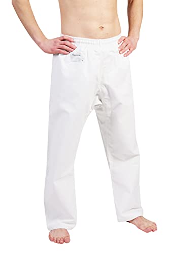 DEPICE Karatehose weiß 12 oz. mit Gummizug und Schnürung 160 cm von DEPICE