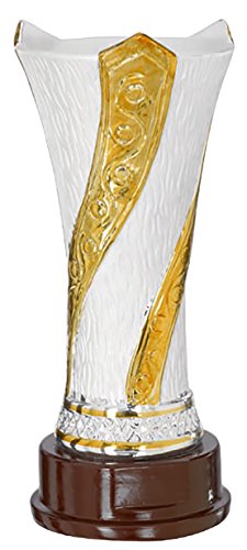 DEPICE Pokal Keramik, Silber/Gold, 30 cm von DEPICE