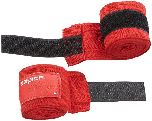 DEPICE Schutzausrüstung Boxbandagen Elastisch, Rot, One Size, sa-bber DEPICE Schutzausrüstung Boxbandagen Elastisch, Rot, One Size, sa-bber von DEPICE