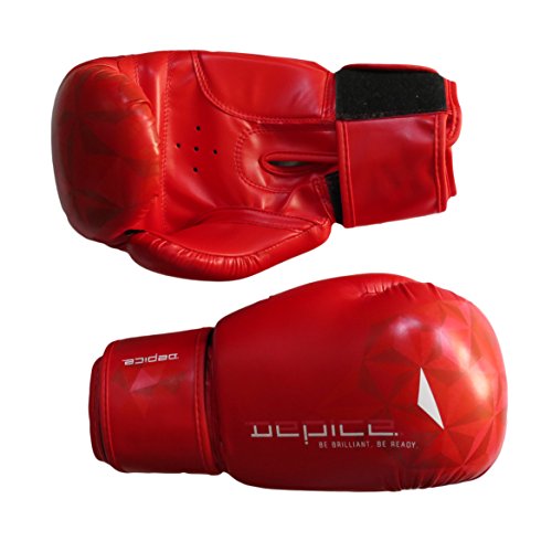 DEPICE Schutzausrüstung Boxhandschuhe Highline Kunstleder, Rot, 10 oz, sa-bhr von DEPICE