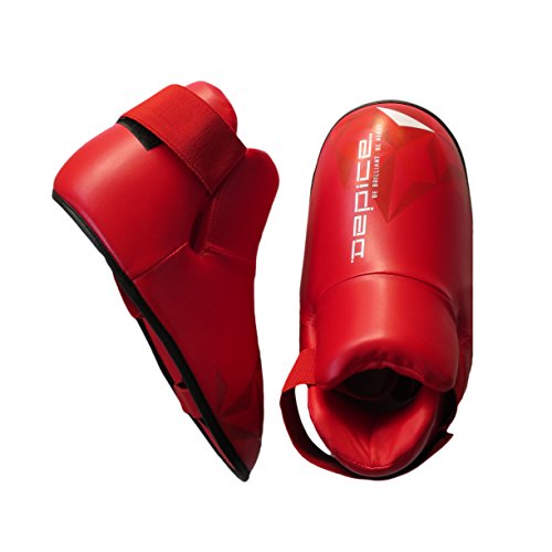 DEPICE Schutzausrüstung Kickbox-Fußschutz Topline, Rot, L, sa-ftsr DEPICE Schutzausrüstung Kickbox-Fußschutz Topline, Rot, L, sa-ftsr von DEPICE