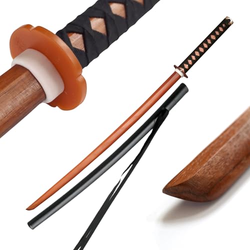 DEPICE Set Bokken Hartholz Seilgriff inkl. Saya uni, natur von DEPICE