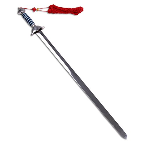 DEPICE Trainingswaffe Tai-Chi Schwert Metall-Jian, Silber, w-mts von DEPICE