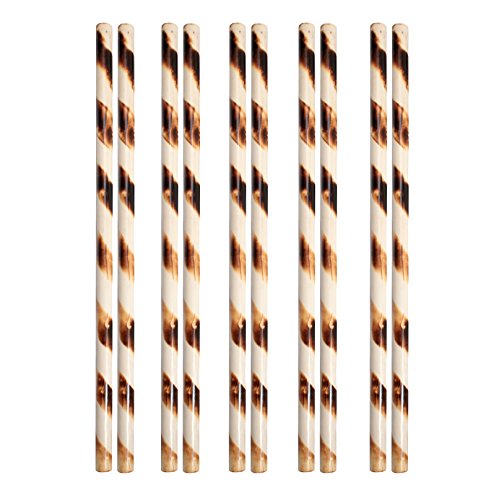 DEPICE Unisex – Erwachsene Escrima-Stock Rattan Spiralmuster-10er Pack Trainingswaffe, Weiß/Schwarz, Uni DEPICE Unisex – Erwachsene Escrima-Stock Rattan Spiralmuster-10er Pack Trainingswaffe, Weiß/Schwarz, Uni von DEPICE