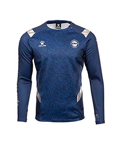 DEPORTIVO ALAVÉS Equipación Oficial Prepartido 21/22 Sudadera, Adultos Unisex, Azul Marino Sweatshirt, Marineblau, M DEPORTIVO ALAVÉS Equipación Oficial Prepartido 21/22 Sudadera, Adultos Unisex, Azul Marino Sweatshirt, Marineblau, M von DEPORTIVO ALAVÉS