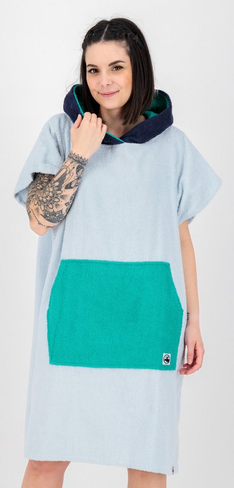 DEPROC Active Badeponcho PONCHINO HALIFAX WOMEN Umziehhilfe Strandponcho, Kapuze, ohne, Innenliegende Tasche zum Umziehen DEPROC Active Badeponcho PONCHINO HALIFAX WOMEN Umziehhilfe Strandponcho, Kapuze, ohne, Innenliegende Tasche zum Umziehen von DEPROC Active