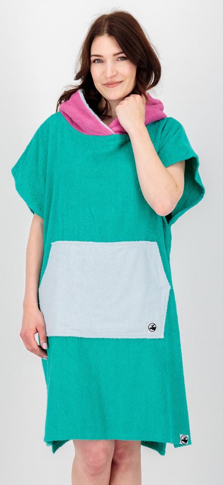DEPROC Active Badeponcho PONCHINO HALIFAX WOMEN Umziehhilfe Strandponcho, Kapuze, ohne, Innenliegende Tasche zum Umziehen DEPROC Active Badeponcho PONCHINO HALIFAX WOMEN Umziehhilfe Strandponcho, Kapuze, ohne, Innenliegende Tasche zum Umziehen von DEPROC Active