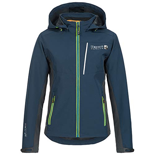 Deproc Active Damen Atmungsaktive Nunavut Softshelljacke, Navy, 44 Deproc Active Damen Atmungsaktive Nunavut Softshelljacke, Navy, 44 von DEPROC-Active