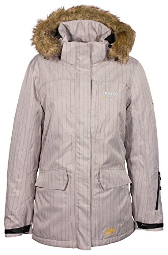 Deproc Active Damen Jacke Funktions-Parka, Grau, 40 von DEPROC-Active