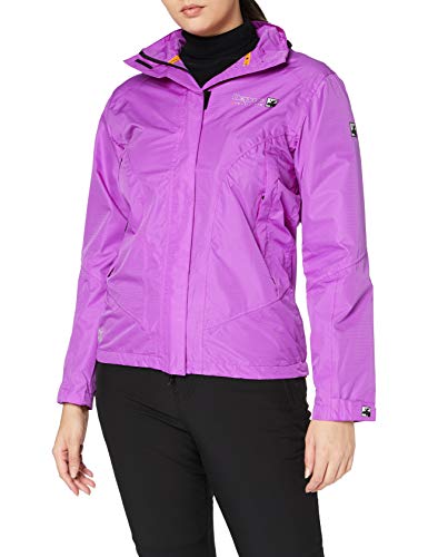 Deproc Active Damen Outdoor Jacke und Regenjacke DEPROC CHARNY bis Gr 54, Lila, 42 von DEPROC-Active