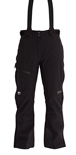 DEPROC-Active Damen Softshell Skihose MONCTON Hose, Black, 20 von DEPROC-Active