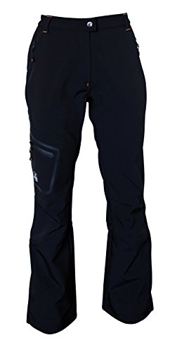 Deproc Active Damen Softshellhose mit Schneefang Sterling Lady Hose, schwarz, 19 Deproc Active Damen Softshellhose mit Schneefang Sterling Lady Hose, schwarz, 19 von DEPROC-Active