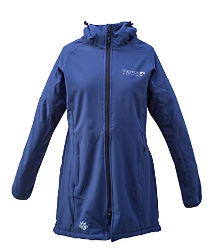 DEPROC-Active Damen Softshellmantel Grizzly Peak Women Kurzmantel, Blau, 44 von DEPROC-Active