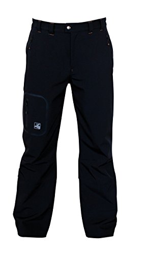 DEPROC-Active Herren Softshellhose mit Schneefang Sterling Man Hose, schwarz, 27 von DEPROC-Active