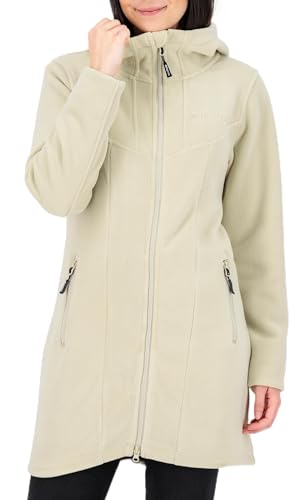 Deproc Active Damen Fleecemantel mit Kapuze Übergangsjacke Windbreaker Polarfleece Wohlfühljacke WAWA PEAK Deproc Active Damen Fleecemantel mit Kapuze Übergangsjacke Windbreaker Polarfleece Wohlfühljacke WAWA PEAK von DEPROC-Active