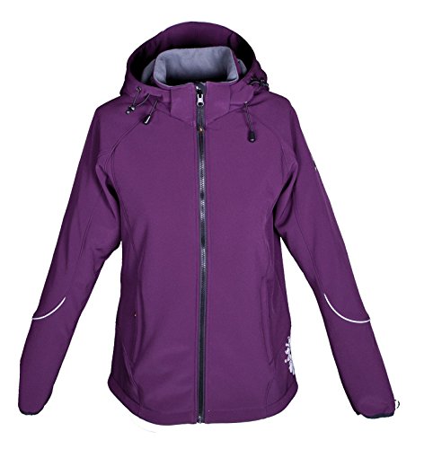 Deproc Active Damen Jacke Softshelljacke, Violett, 38 von DEPROC-Active