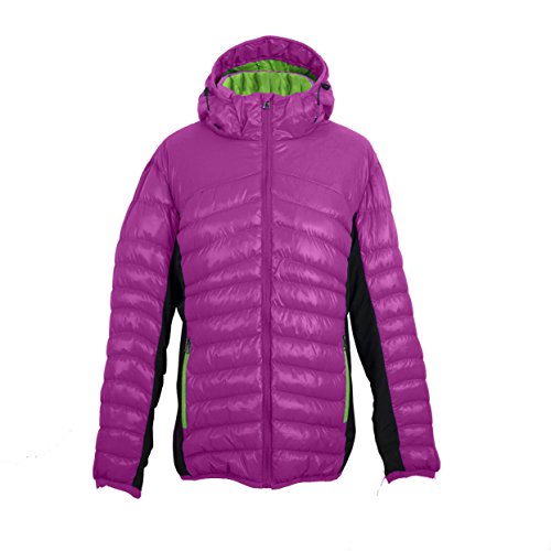 Deproc Active Damen Primaloftjacke Gilmour Powerstretch Lady Jacke, Violet, 40 von DEPROC-Active