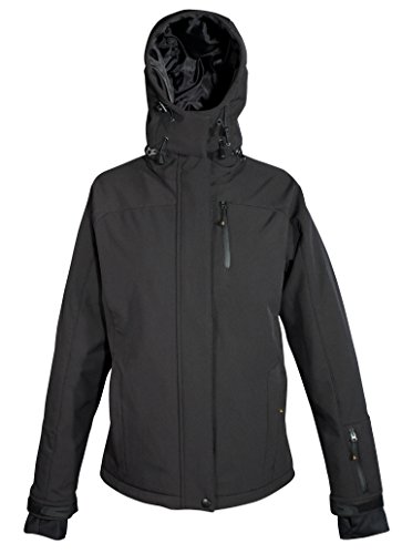 Deproc Active Damen Softshell-Skijacke und Winterjacke für Chicopee Jacke, Black, 44 Deproc Active Damen Softshell-Skijacke und Winterjacke für Chicopee Jacke, Black, 44 von DEPROC-Active