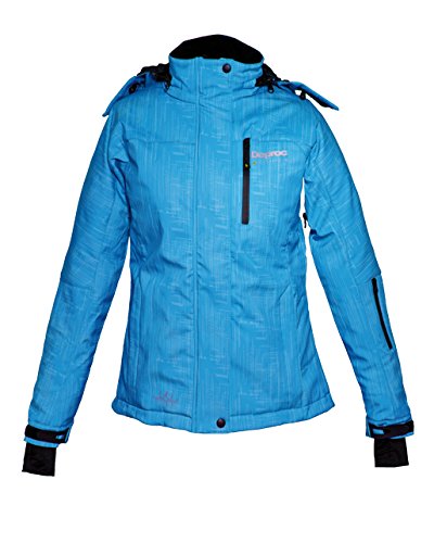 Deproc Active Damen Softshell-Skijacke und Winterjacke für Chicopee Jacke, royal Print, 34 Deproc Active Damen Softshell-Skijacke und Winterjacke für Chicopee Jacke, royal Print, 34 von DEPROC-Active