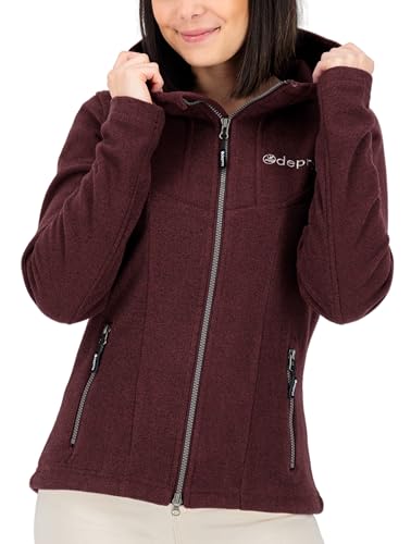 Deproc Active Damen Strickfleecejacke mit Stehkragen Übergangsjacke Windbreaker Fleecejacke Wohlfühljacke GLORY MAY Deproc Active Damen Strickfleecejacke mit Stehkragen Übergangsjacke Windbreaker Fleecejacke Wohlfühljacke GLORY MAY von DEPROC-Active