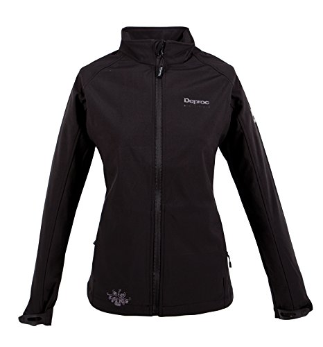 Deproc Active Damen Sun Peak Softshell Jacke, Black, 40 von DEPROC-Active