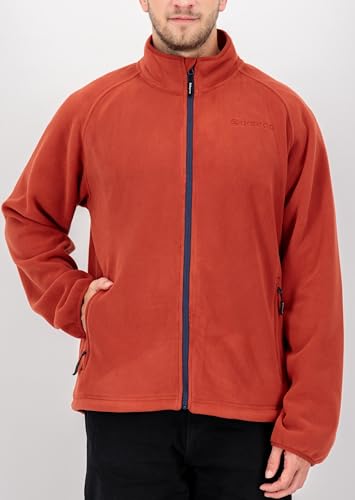 Deproc Active Herren Fleecejacke mit Stehkragen Übergangsjacke Windbreaker Polarfleece WAWA BAY von DEPROC-Active