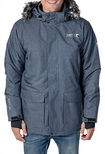 Deproc Active Herren Jacke Urban Outdoor Parka Dawson, Navy, M Deproc Active Herren Jacke Urban Outdoor Parka Dawson, Navy, M von DEPROC-Active