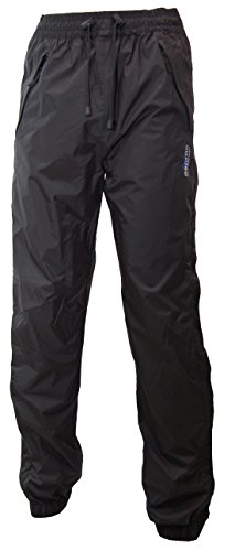 Deproc Active Herren Regenhose Unisex KORSIKA - atmungsaktiv und wasserdicht, schwarz (black), 5XL, 54130-090 von DEPROC-Active