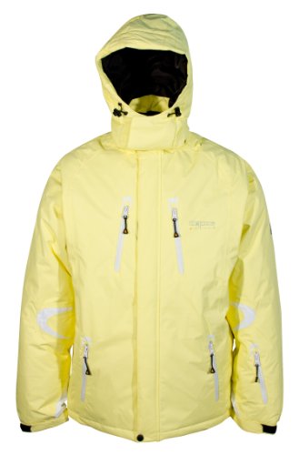 Deproc Active Herren Skijacke Jacke, Gelb, L Deproc Active Herren Skijacke Jacke, Gelb, L von DEPROC-Active