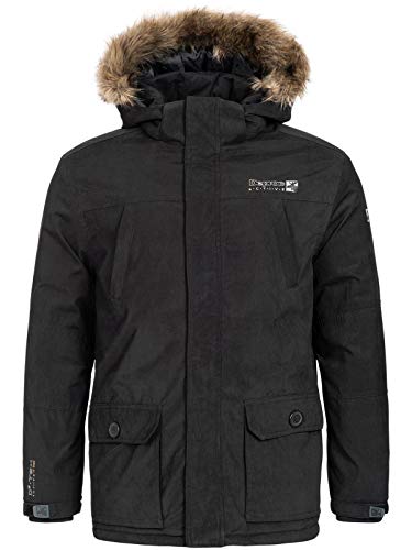 Deproc Active Herren Urban Elliot Parka, schwarz, S Deproc Active Herren Urban Elliot Parka, schwarz, S von DEPROC-Active