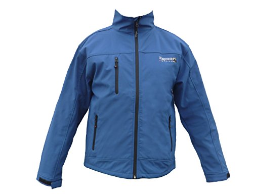 Deproc Active Herren Westlook Softshelljacke Jacke, Blau, S Deproc Active Herren Westlook Softshelljacke Jacke, Blau, S von DEPROC-Active