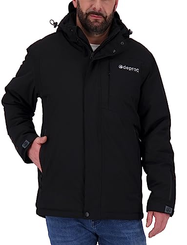 Deproc Active Herren Winterjacke und Outdoorjacke Montreal Jacke, Black, XXXL von DEPROC-Active