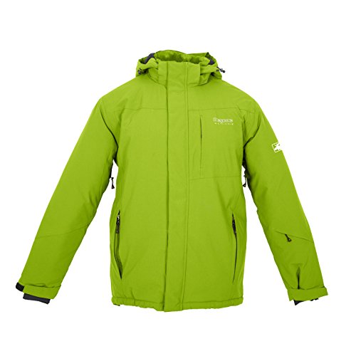 Deproc Active Herren Winterjacke und Outdoorjacke Montreal Jacke, Lime, M von DEPROC-Active