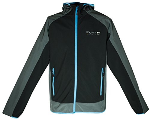 Deproc Active Herren XLight CAVELL Softshell Jacke, Black, M Deproc Active Herren XLight CAVELL Softshell Jacke, Black, M von DEPROC-Active