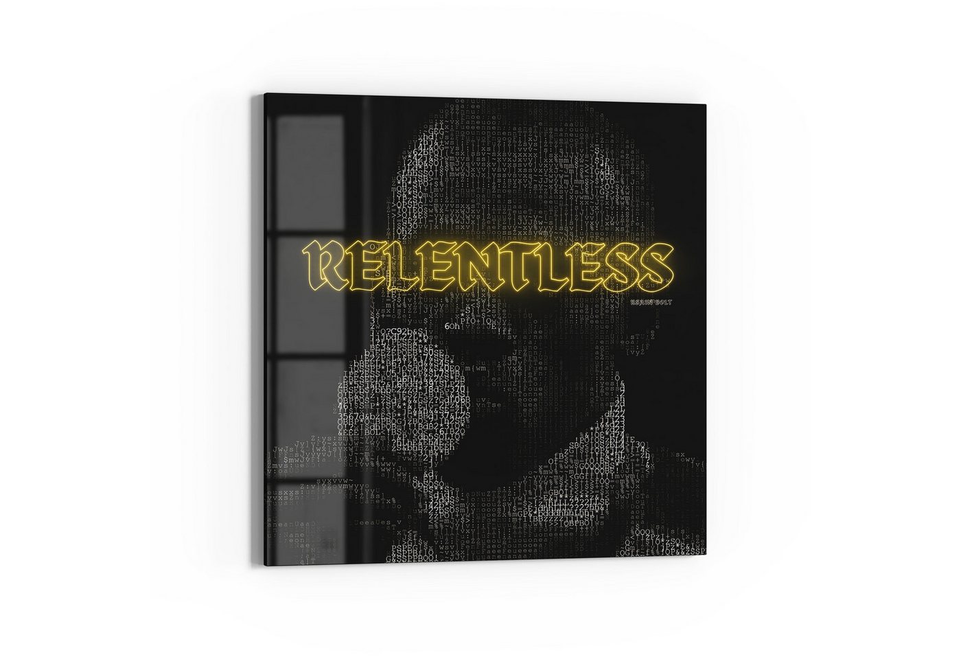DEQOART Glasbild 'Athletischer Wille', 'Athletischer Wille', Glas Wandbild Bild schwebend modern DEQOART Glasbild 'Athletischer Wille', 'Athletischer Wille', Glas Wandbild Bild schwebend modern von DEQOART