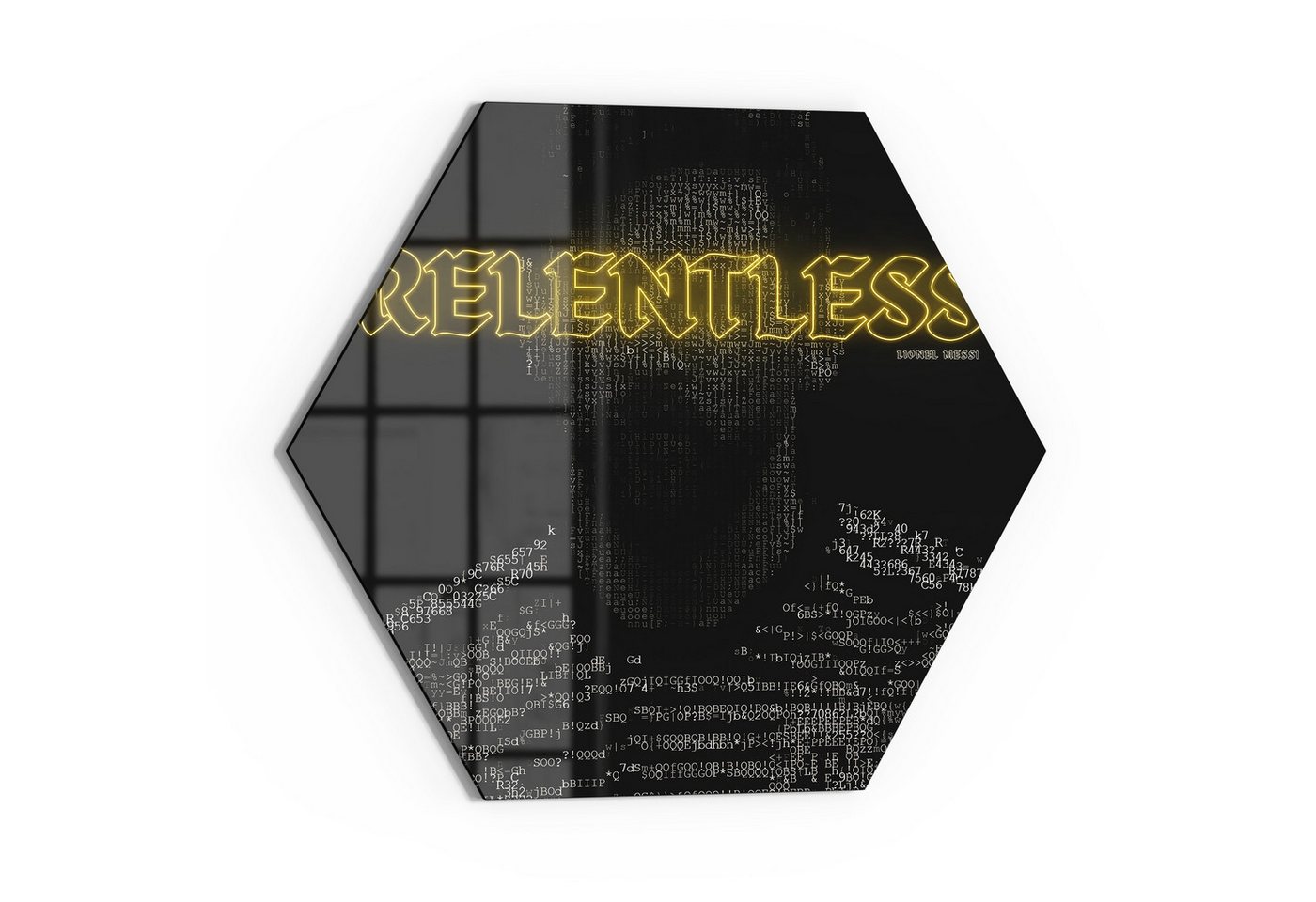 DEQOART Glasbild 'Fußball Mosaik', 'Fußball Mosaik', Glas Wandbild Bild schwebend modern DEQOART Glasbild 'Fußball Mosaik', 'Fußball Mosaik', Glas Wandbild Bild schwebend modern von DEQOART