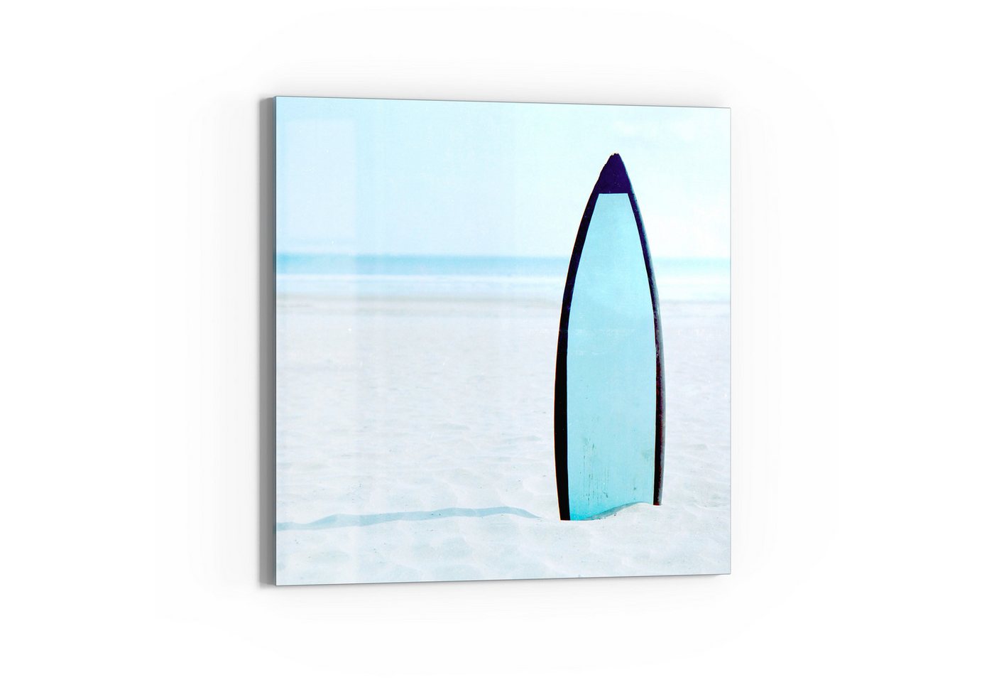 DEQOART Glasbild 'Stilles Abenteuer', 'Stilles Abenteuer', Glas Wandbild Bild schwebend modern von DEQOART