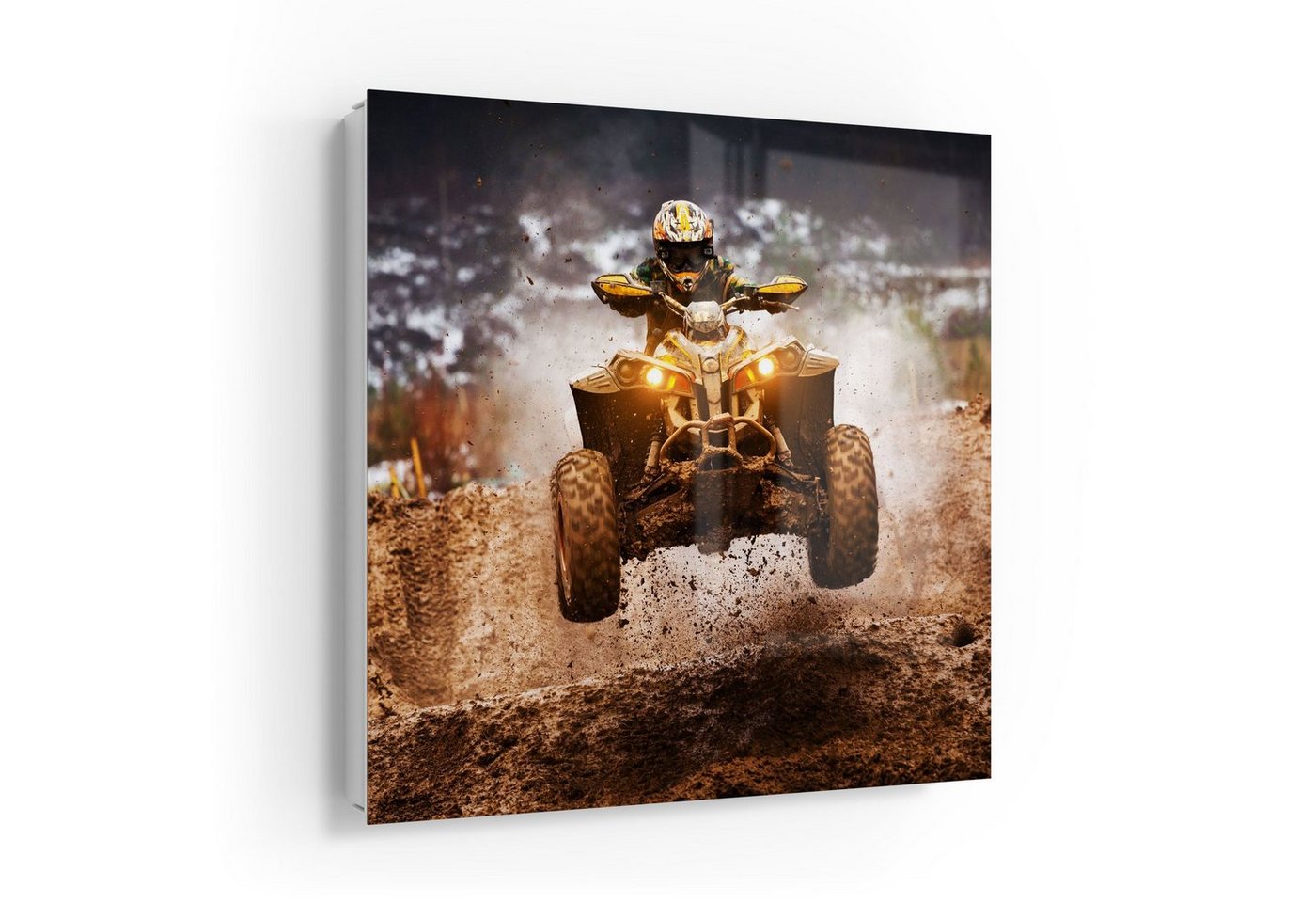 DEQORI Schlüsselkasten 'Geländefahrzeug auf Piste', Glas Schlüsselbox modern magnetisch beschreibbar DEQORI Schlüsselkasten 'Geländefahrzeug auf Piste', Glas Schlüsselbox modern magnetisch beschreibbar von DEQORI