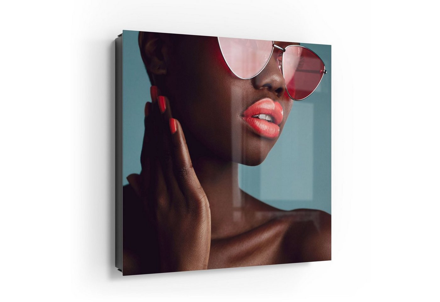 DEQORI Schlüsselkasten 'Sonnenbrille inszeniert', Glas Schlüsselbox modern magnetisch beschreibbar DEQORI Schlüsselkasten 'Sonnenbrille inszeniert', Glas Schlüsselbox modern magnetisch beschreibbar von DEQORI