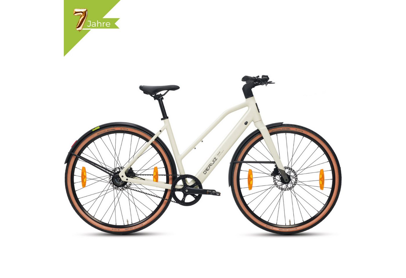 DERUIZ E-Bike Cityrad 2025 Turmali 48.5&52&58cm Ebike sale für Damen und Herren, 1 Gang, Heckmotor, 360 Wh, 36v großer Kapazität, nur 18,5kg, Stadtetauglich DERUIZ E-Bike Cityrad 2025 Turmali 48.5&52&58cm Ebike sale für Damen und Herren, 1 Gang, Heckmotor, 360 Wh, 36v großer Kapazität, nur 18,5kg, Stadtetauglich von DERUIZ