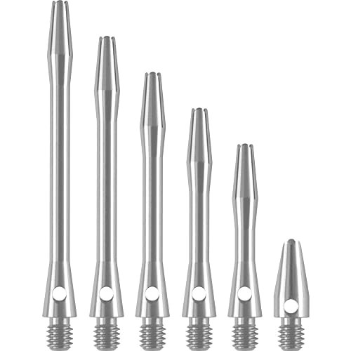 DESIGNA DARTS Dart-Schäfte aus Metall, eloxiertes Aluminium, Tweenie, silberfarben, 41 mm, 5 Sets DESIGNA DARTS Dart-Schäfte aus Metall, eloxiertes Aluminium, Tweenie, silberfarben, 41 mm, 5 Sets von DESIGNA DARTS